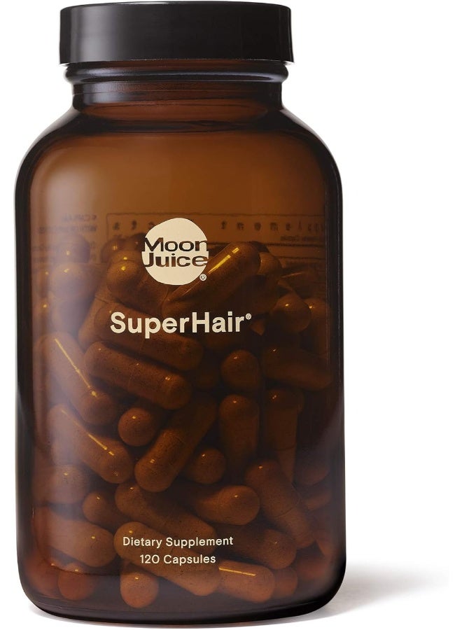 Moon Juice SuperHair Natural Hair Nutrition Supplement & Multivitamin for Healthier, Thicker, Stronger Hair - Image 1